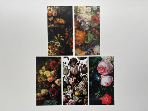 Dark floral portraits money envelopes in jumbo and horizontal sizes--for weddings, Eid and Christmas