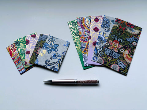 Intricate flora and fauna with gold specks money envelopes for CNY, Eid and Christmas