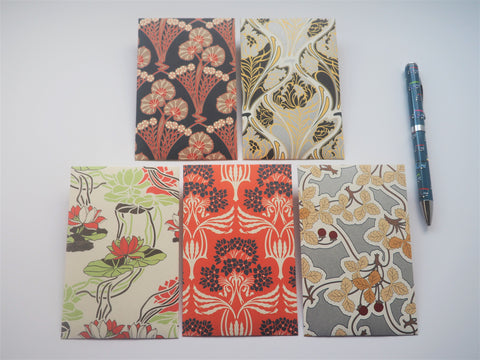 Retro blooming swirls money envelopes--set of 5 for Eid, Christmas, weddings, birthdays