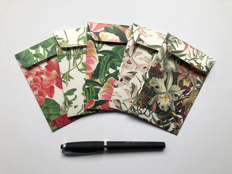 Blossoming blooms money envelopes for Chinese New Year, Christmas, Eid, weddings, birthdays in wide design