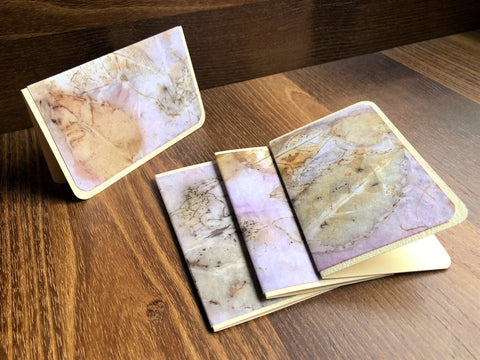 hanakrafts x melo.handmades Mother's Day collection: hand-dyed mini notecard set (set of 4 cards only)