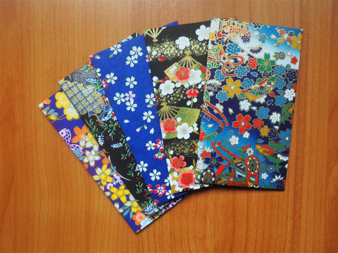 Dark premium origami money envelopes--set of 5 for Christmas, Eid, weddings and birthdays