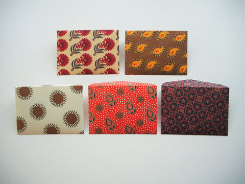 Indian traditional motifs money envelopes
