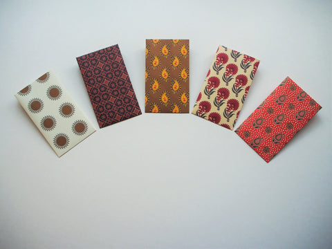 Indian traditional motifs money envelopes
