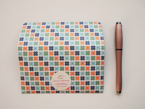 Pastel Nordic design money envelopes, gift card holders or voucher holders--set of 3