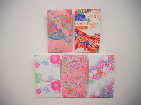 Premium origami envelopes in pretty pastels--set of 5 voucher or gift card holders for Eid, Christmas, Lunar New Year, weddings