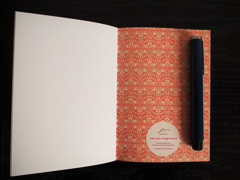 Pretty butterflies notebook set of 2 with double-sided covers