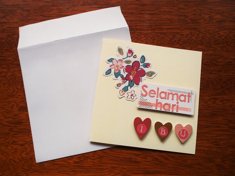 Mother's Day card in Malay: Selamat Hari Ibu