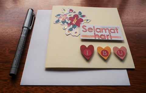 Mother's Day card in Malay: Selamat Hari Ibu